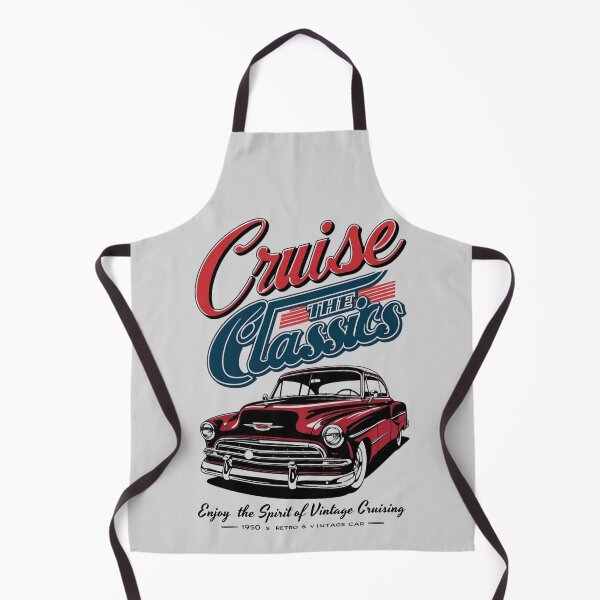 Item preview, Cruise the Classics – 1950s Vintage Car Retro Art designed and sold by Karolisa.