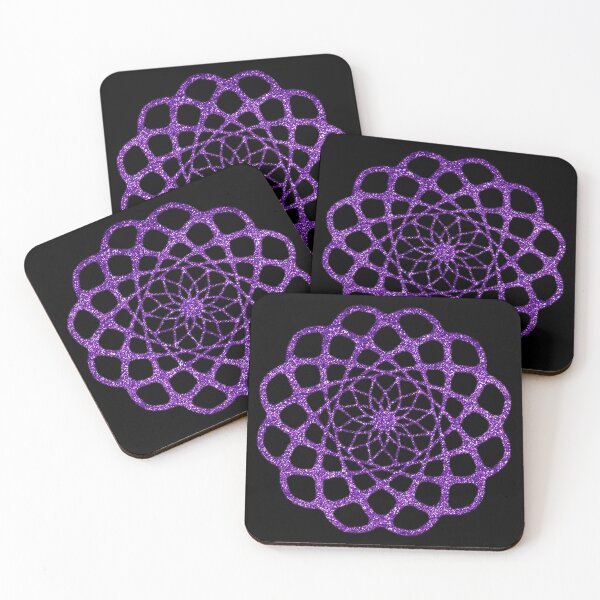 Item preview, purple mandala designed and sold by Genevieve Crabe.