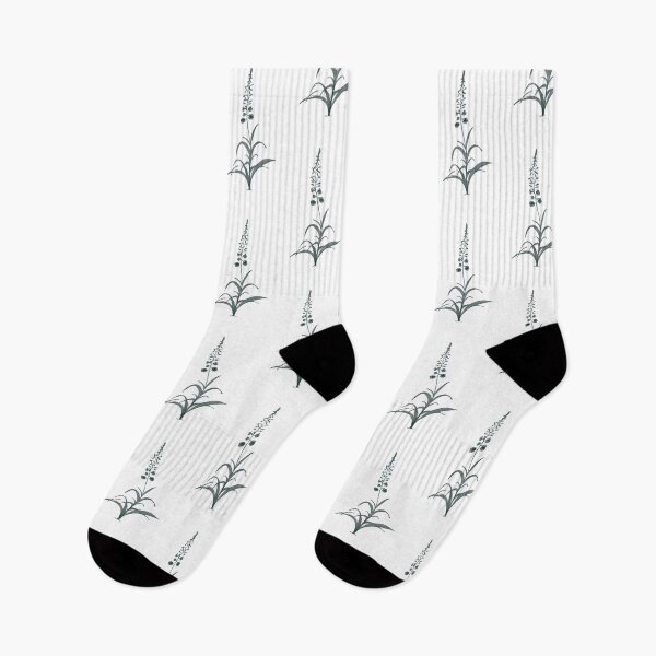 Item preview, Fireweed Stalk Sketch designed and sold by The Alaskan Artist.