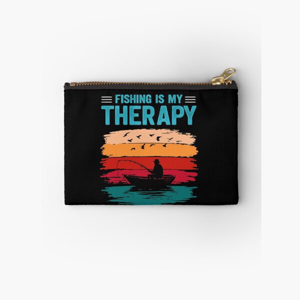 Item preview, fishing is my therapy designed and sold by Lydyb-creations.