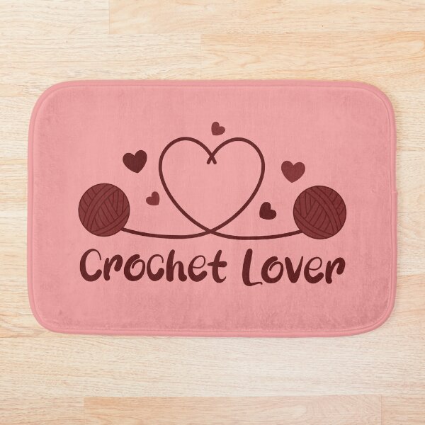 Item preview, Crochet Lover – Cute Yarn Heart Design for Crafters designed and sold by ecsvov.