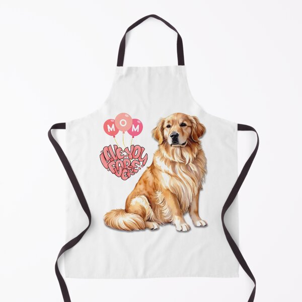 Item preview, Forever Love ? | Golden Retriever with Balloons & “Love You Forever Mom” ? designed and sold by RvinJo8.