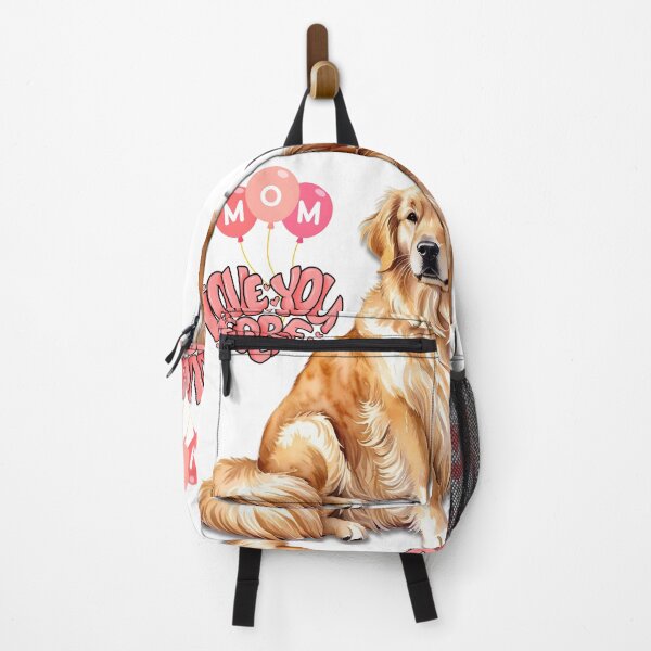 Item preview, Forever Love ? | Golden Retriever with Balloons & “Love You Forever Mom” ? designed and sold by RvinJo8.