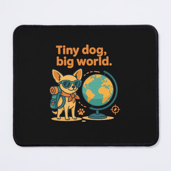 Item preview, Tiny Dog, Big World designed and sold by Jaroslaw-S.