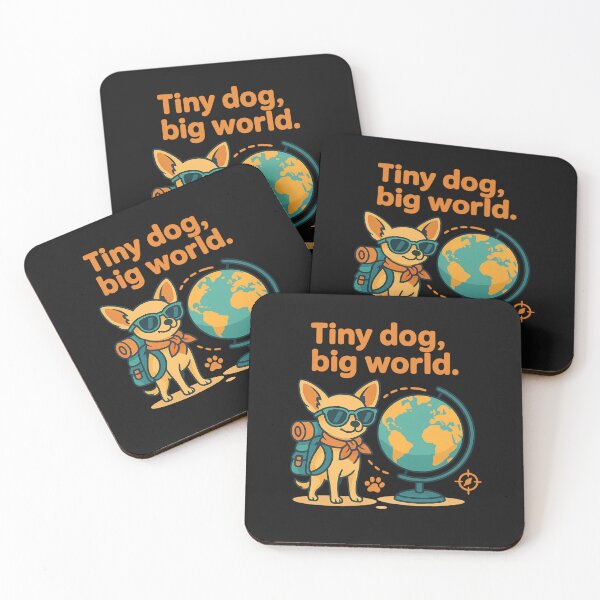 Item preview, Tiny Dog, Big World designed and sold by Jaroslaw-S.
