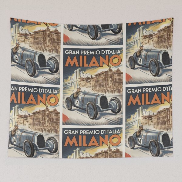 Item preview, Cartel del Gran Premio de Italia de 1937 Gran Premio de Italia designed and sold by retrographics.