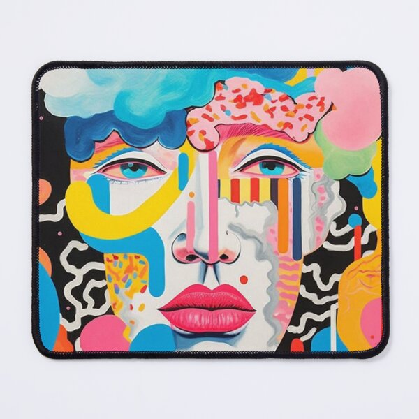 Item preview, Psyche Drip – Surreal Abstract Face Art designed and sold by Drill-shirts.