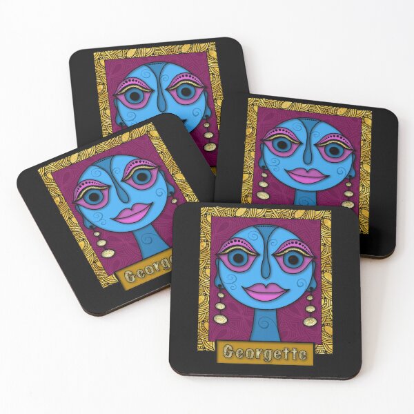 Item preview, Georgette designed and sold by Genevieve Crabe.