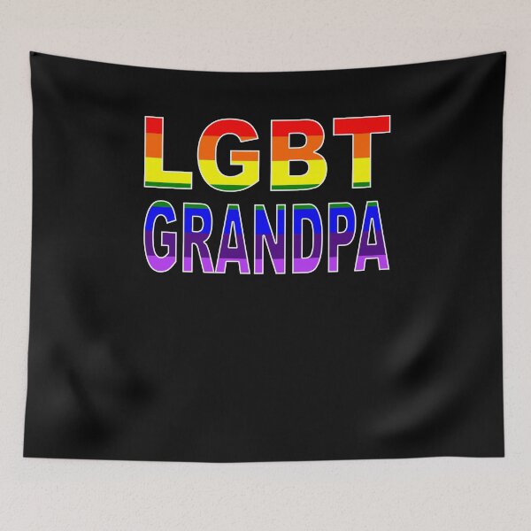 Item preview, LGBT Grandpa Shirt Gay Grandson Gay Grandaughter designed and sold by KentuckyGirlTee.
