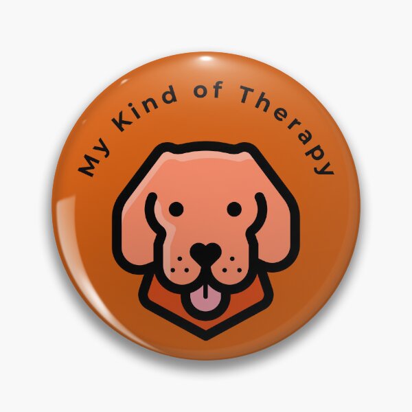 Item preview, My Kind of Therapy Dog Lovers designed and sold by PureGoldDesigns.