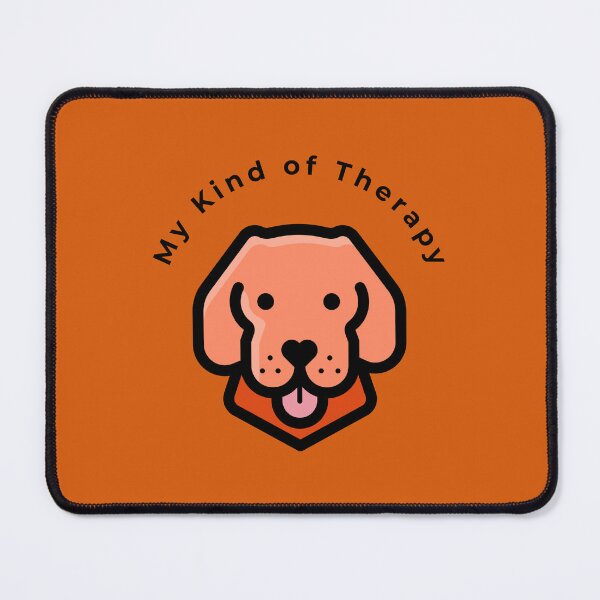 Item preview, My Kind of Therapy Dog Lovers designed and sold by PureGoldDesigns.
