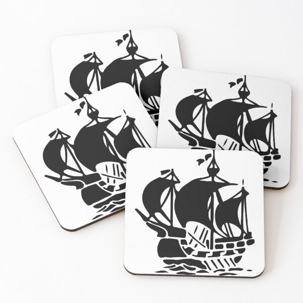 Item preview, Nautical Silhouette Art - 18th-Century Sailing Ship designed and sold by WorldLily.