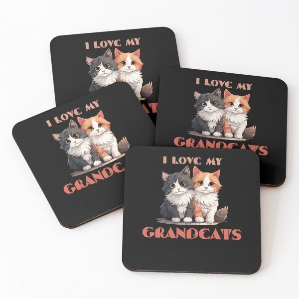 Item preview, I Love My Grandcats Funny Gifts For Catslover designed and sold by HoneyCreates9.