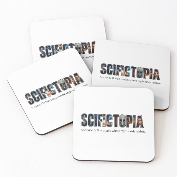 Item preview, Scifictopia Core Logo – Premium Tagline Edition designed and sold by Scifictopia.