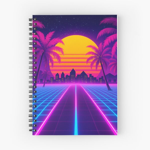 Artikelvorschau, Retrowave entworfen und verkauft von MitsukiArt.