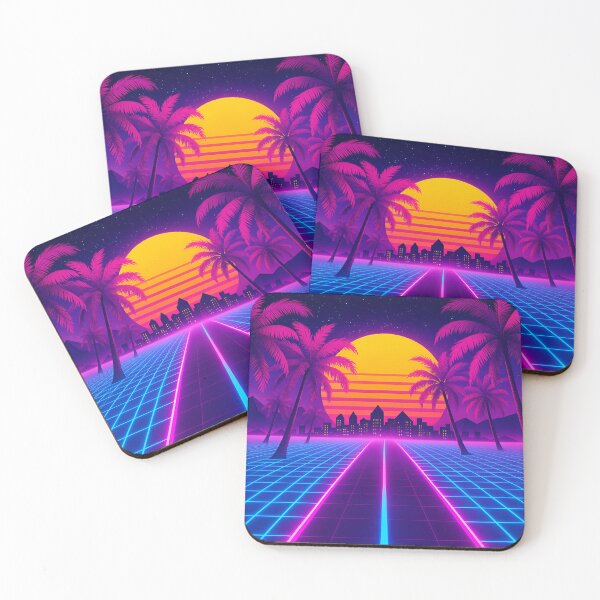 Artikelvorschau, Retrowave entworfen und verkauft von MitsukiArt.