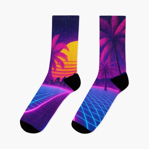 Artikelvorschau, Retrowave entworfen und verkauft von MitsukiArt.