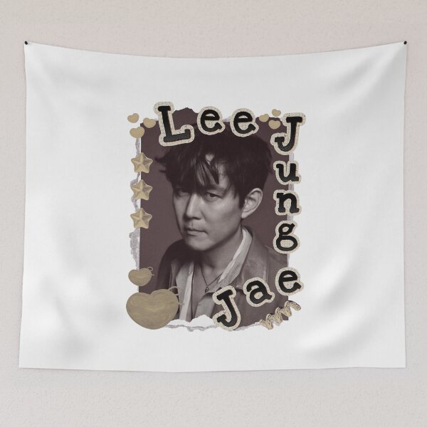 Item preview, Retro Coffee Vibes Collage of Lee Jung-jae Korean Drama Actor Scrapbook Collage Cozy Y2K Vintage Design designed and sold by HELL0WBELLO.