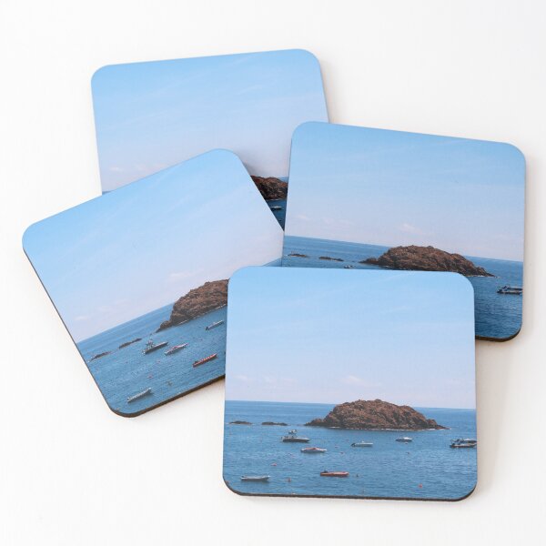 Item preview, The boats of Tossa de Mar designed and sold by vivaladolcevita.