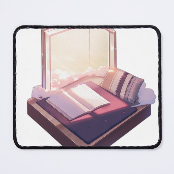 Item preview, Isometric miniature room, soft lighting, cozy aesthetic — includes fairy lights, pile of books, and open notebook, pastel color palette, ultra detailed, no text designed and sold by CuteKawaiiStudio.