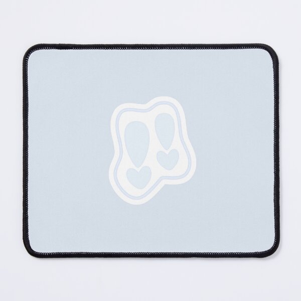 Item preview, "aaw!!!" blue heart exclamation bubble designed and sold by cottonlacey.