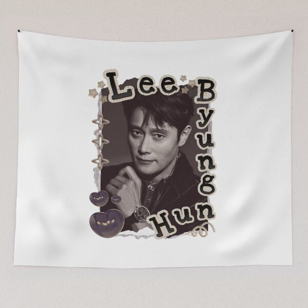 Item preview, Lee Byung-hun: Korean Drama Actor Scrapbook Collage Cozy Y2K Vintage Design designed and sold by HELL0WBELLO.