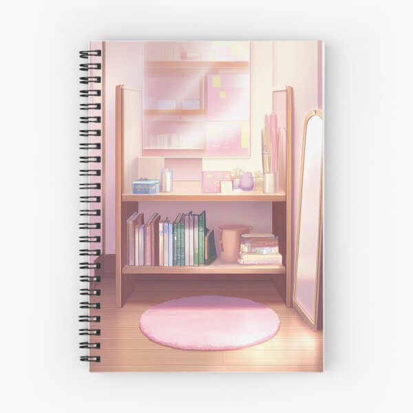 Item preview, Isometric miniature room, soft lighting, cozy aesthetic — includes bookshelf designed and sold by CuteKawaiiStudio.
