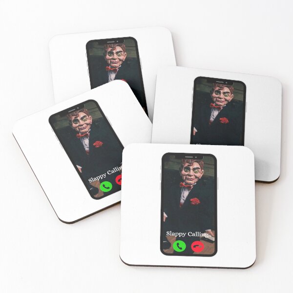 Item preview, Slappy Dummy Phone Call – Goosebumps Horror Fan Art designed and sold by Jaspersdigitalart.