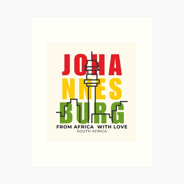 Item preview, Johannesburg from Africa with love designed and sold by Peerless-Prime.