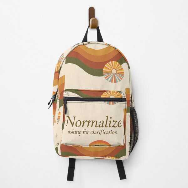 Item preview, Normalize Asking for Clarification – Retro Communication Poster designed and sold by CrumblyStudio.