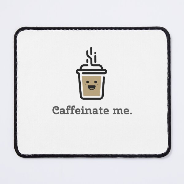 Item preview, Caffeinate Me Coffee Lover designed and sold by PureGoldDesigns.