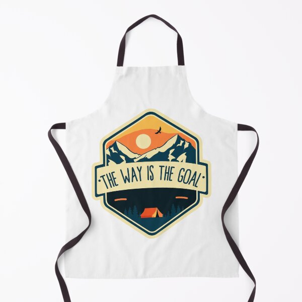 Item preview, The way is the goal , go hiking ! designed and sold by Abdelillah10.