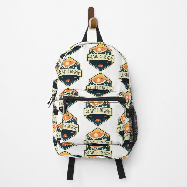 Item preview, The way is the goal , go hiking ! designed and sold by Abdelillah10.