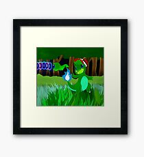 Pokemon painting Framed Print
