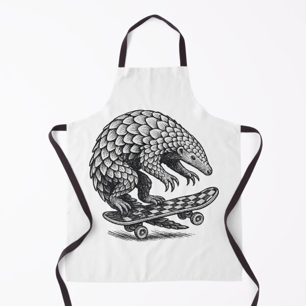 Item preview, Pangolin on a skateboard designed and sold by KiwiGrizzly.
