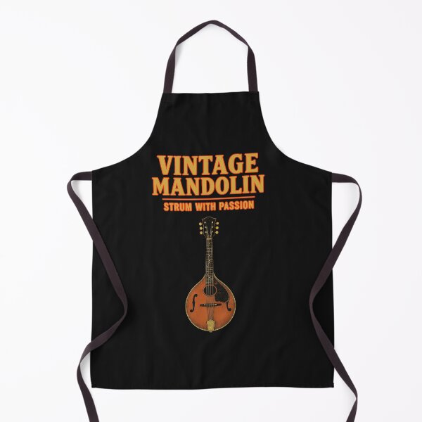 Item preview, Vintage Mandolin – Strum with Passion Folk Music Design designed and sold by JenniferCreaArte .