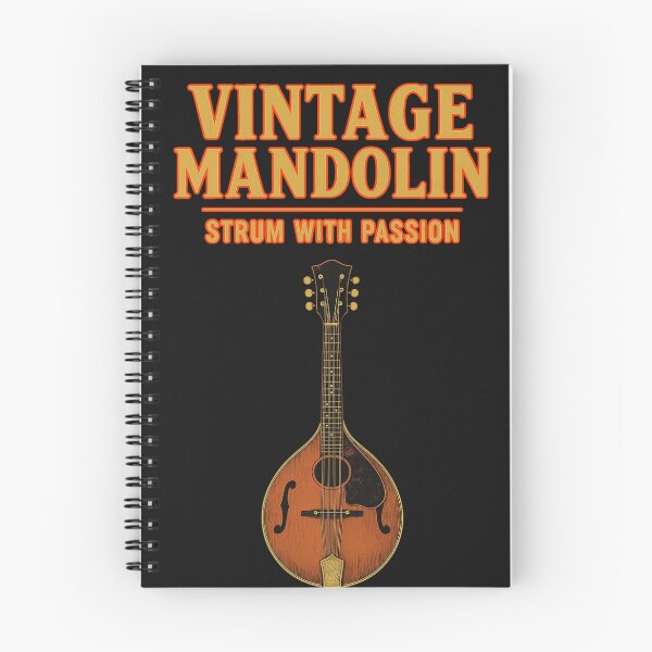 Item preview, Vintage Mandolin – Strum with Passion Folk Music Design designed and sold by JenniferCreaArte .
