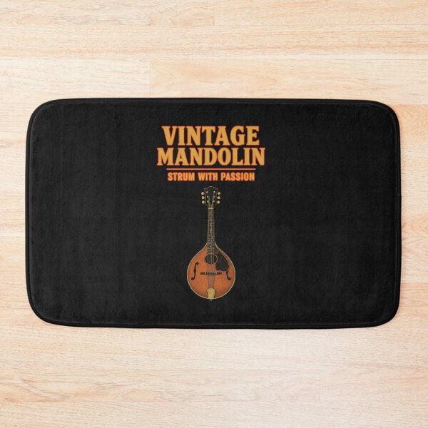 Item preview, Vintage Mandolin – Strum with Passion Folk Music Design designed and sold by JenniferCreaArte .
