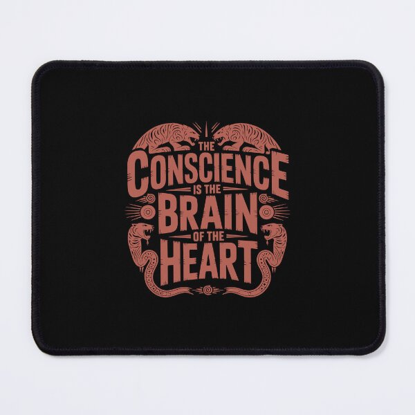 Item preview, The conscience is the brain of the heart designed and sold by La Maga.