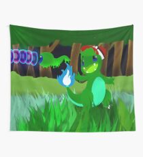 Pokemon painting Wall Tapestry