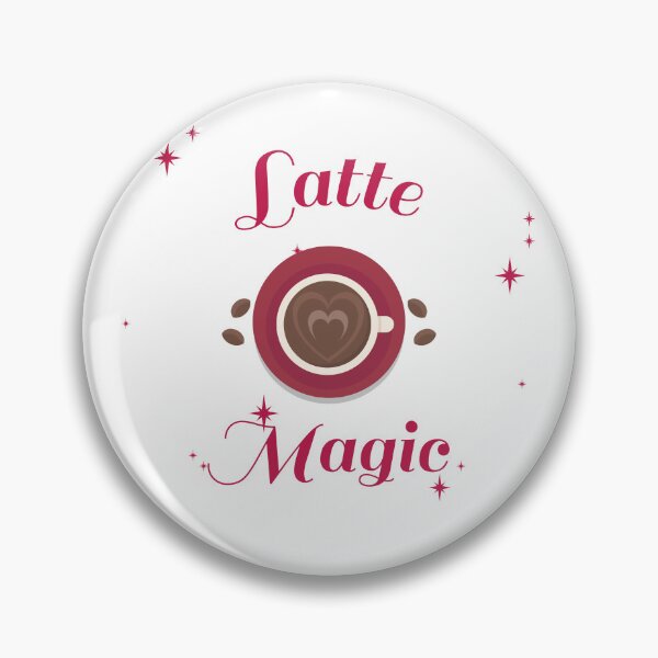 Item preview, Latte Magic Coffee Lovers designed and sold by PureGoldDesigns.
