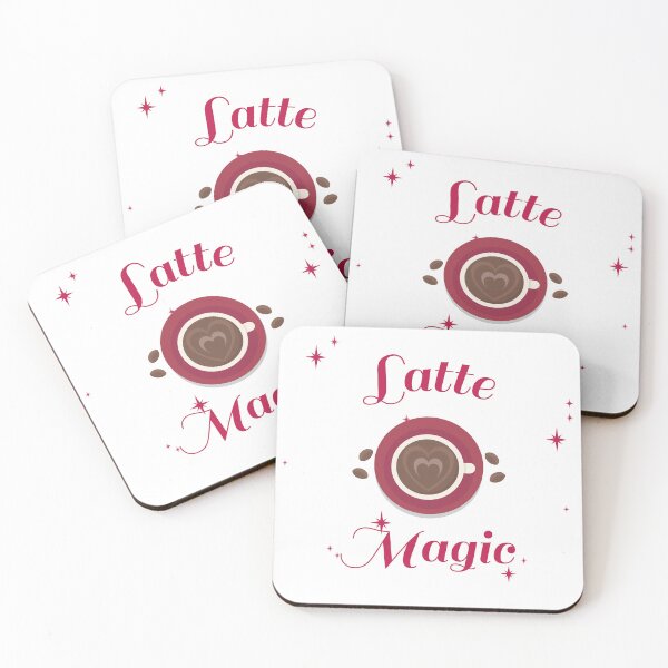 Item preview, Latte Magic Coffee Lovers designed and sold by PureGoldDesigns.