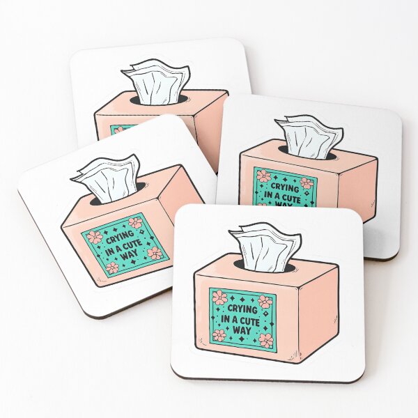Item preview, Crying in a cute way sticker designed and sold by Sticker Mama.