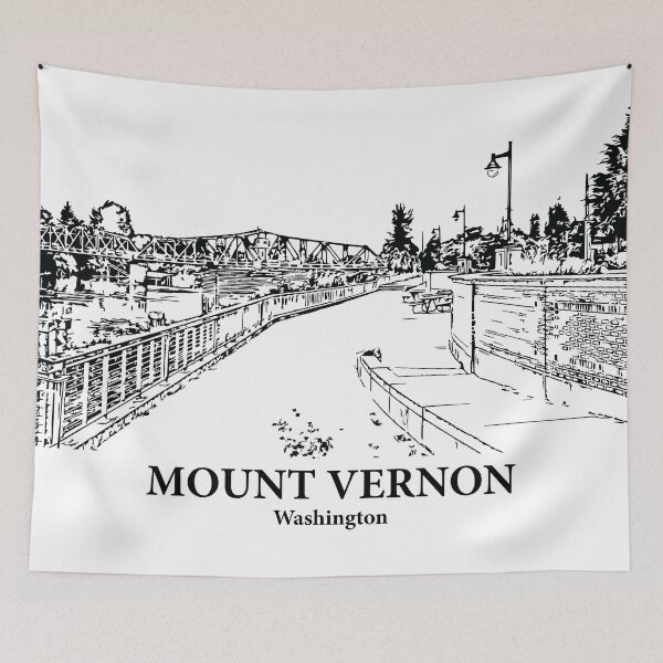 Item preview, Mount Vernon - Washington designed and sold by Lakeric Cityscapes.