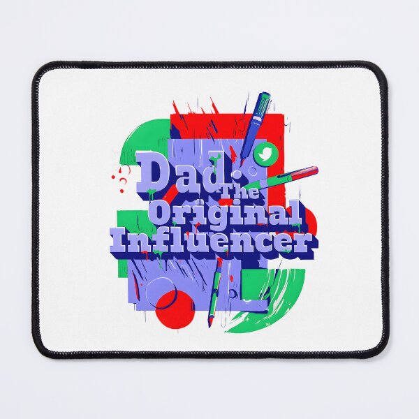 Item preview, Dad: The Original Influencer | Modern Pop Art Father’s Day Digital Print 2025 designed and sold by AnnDesignStudio.