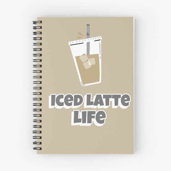 Item preview, Iced Latte Life Coffee Lovers designed and sold by PureGoldDesigns.