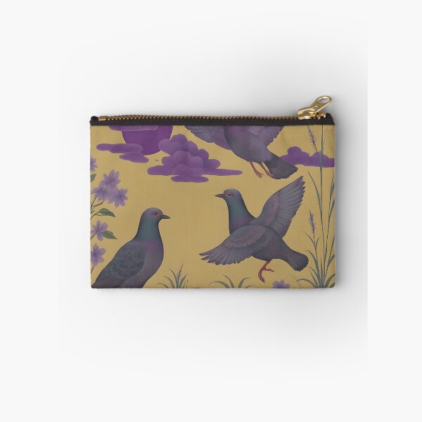 Item preview, Dove pattern with floral elements – Traditional Asian illustration in elegant natural style designed and sold by Hallyu Bubble.