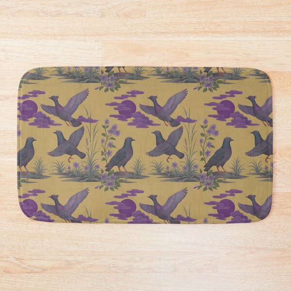Item preview, Dove pattern with floral elements – Traditional Asian illustration in elegant natural style designed and sold by Hallyu Bubble.