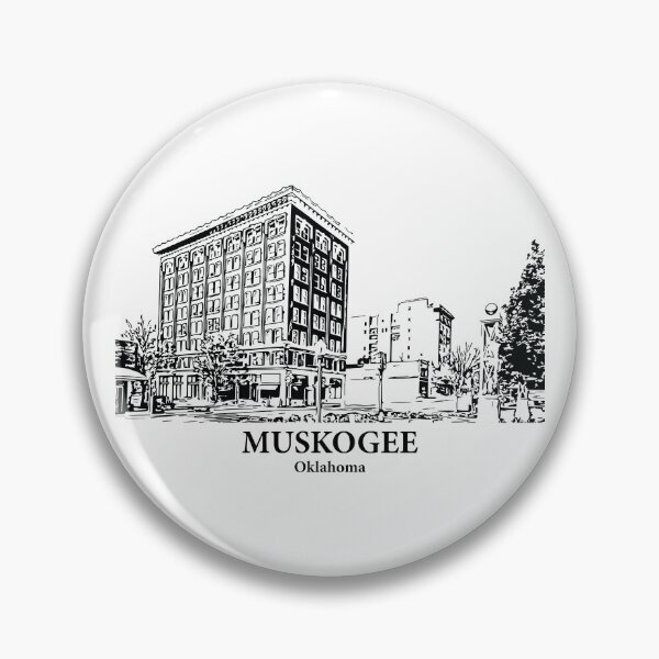 Item preview, Muskogee, Oklahoma designed and sold by Lakeric Cityscapes.