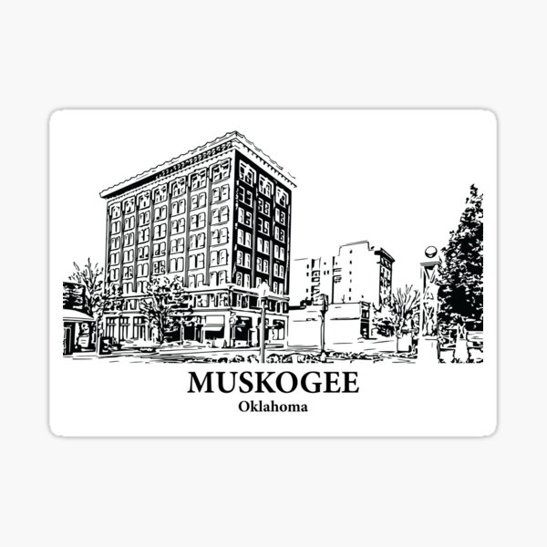Item preview, Muskogee - Oklahoma designed and sold by Lakeric.